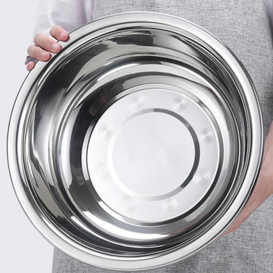 Kitchen Baking Bowls - Круглая кухонная миска из нержавеющей стали