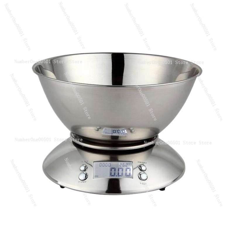 Kitchen Baking Bowls - Цифровые кухонные весы из нержавеющей стали,