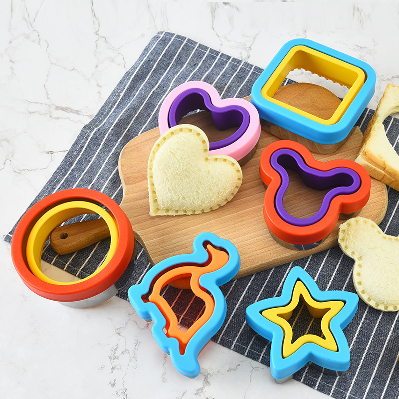 Kitchen Kids Baking Set - Набор сэндвич-резаков и герметиков из нержавеющей