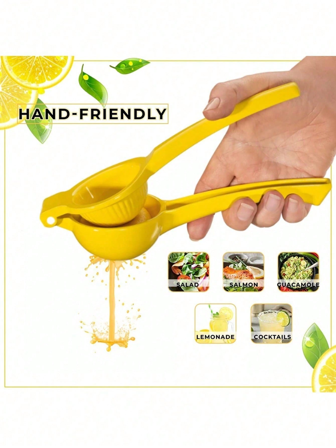 Kitchen Job - Ручная соковыжималка для лимонов, 1 шт.,