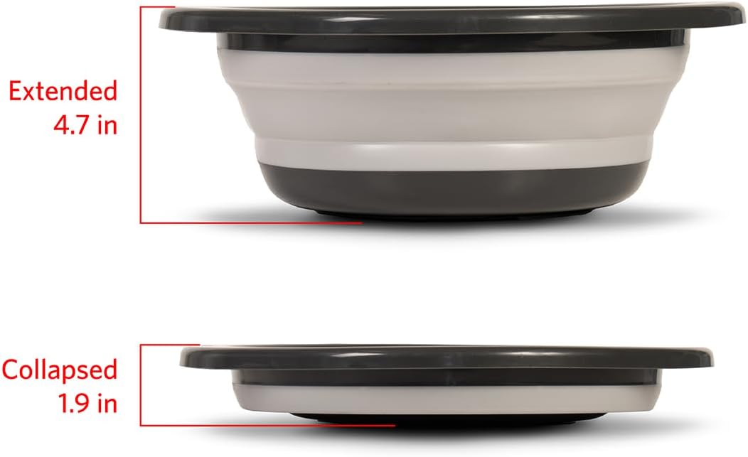 Большая складная миска для сме – обзор и цена Kitchen Baking Bowls