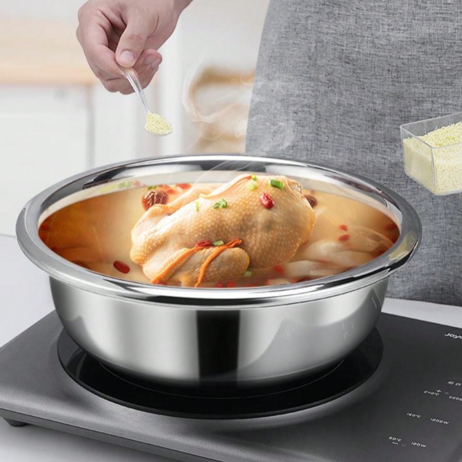 Круглая кухонная миска из нерж – обзор и цена Kitchen Baking Bowls
