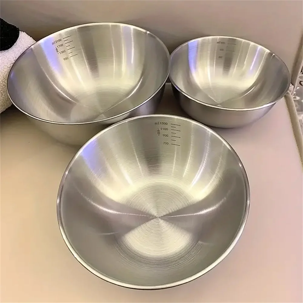 Набор из 1-3 мисок из нержавею – обзор и цена Kitchen Baking Bowls