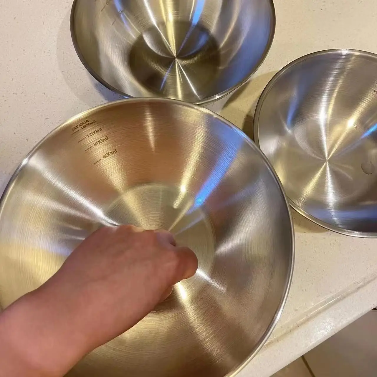 Набор из 1-3 мисок из нержавею – обзор и цена Kitchen Baking Bowls