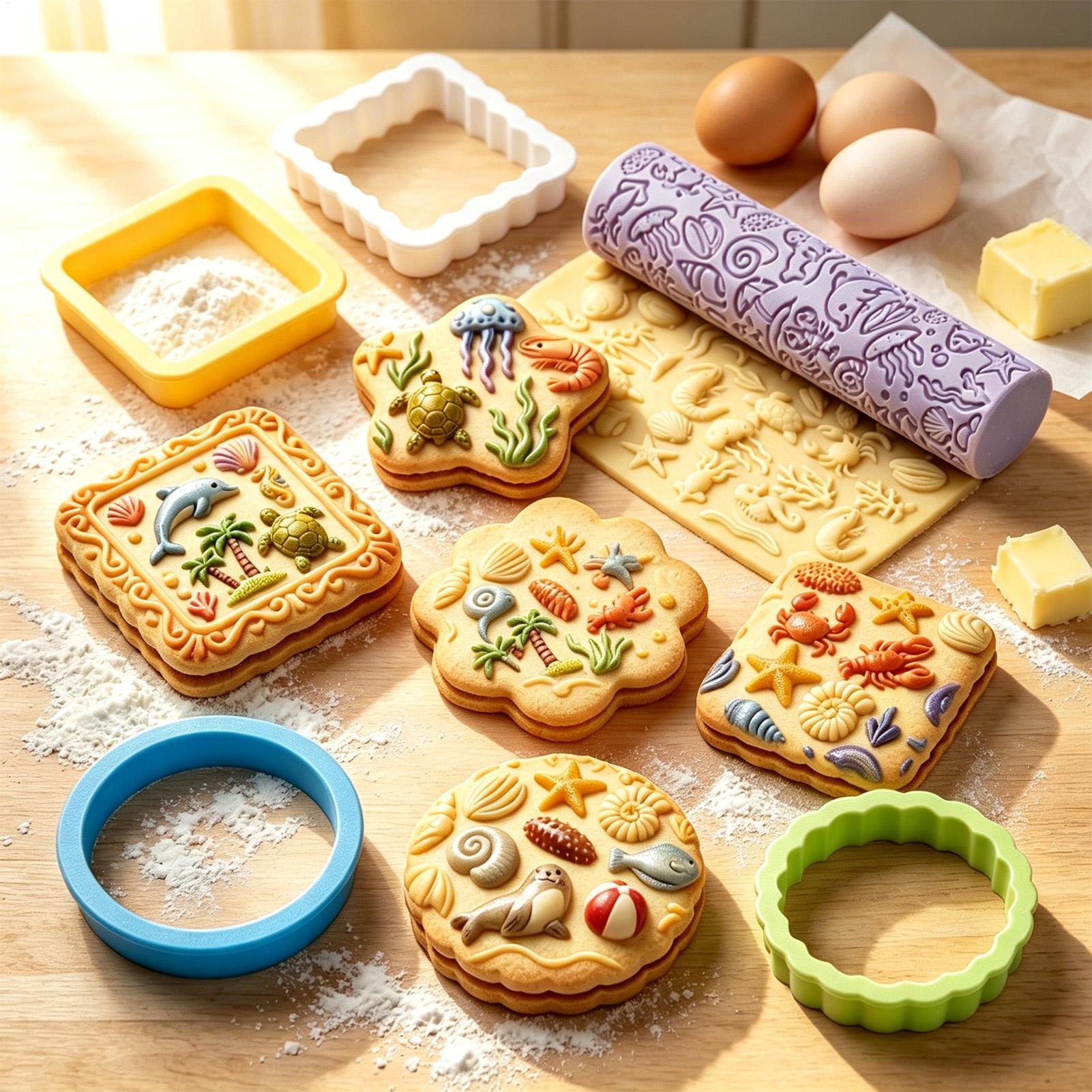 Забавные формочки для печенья, – обзор и цена Kitchen Baking Cake