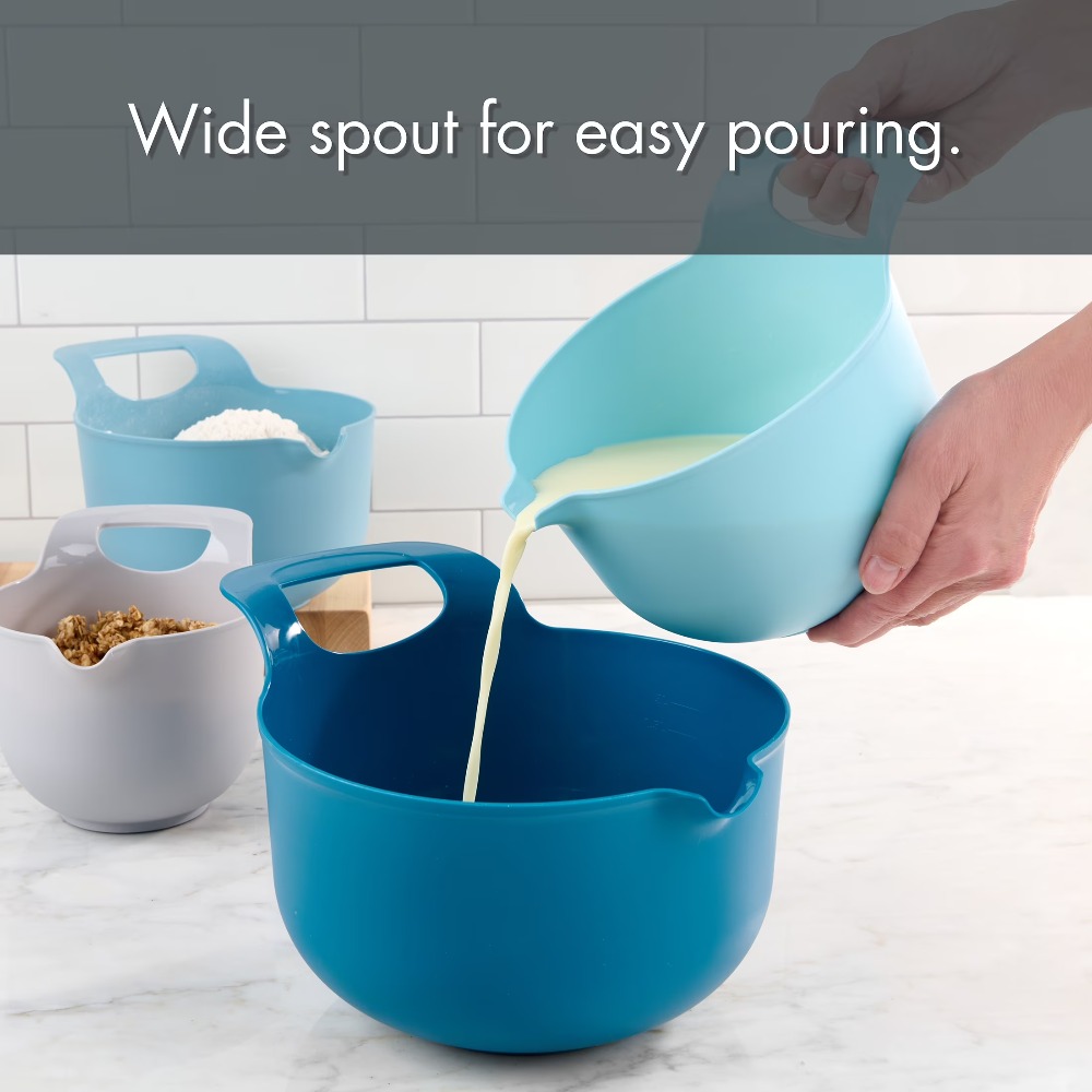 Набор пластиковых мисок для см – обзор и цена Kitchen Baking Bowls