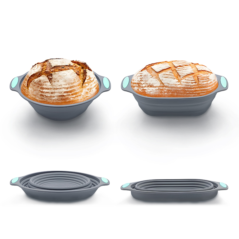 Силиконовая складная корзина д – обзор и цена Kitchen Baking Bowls