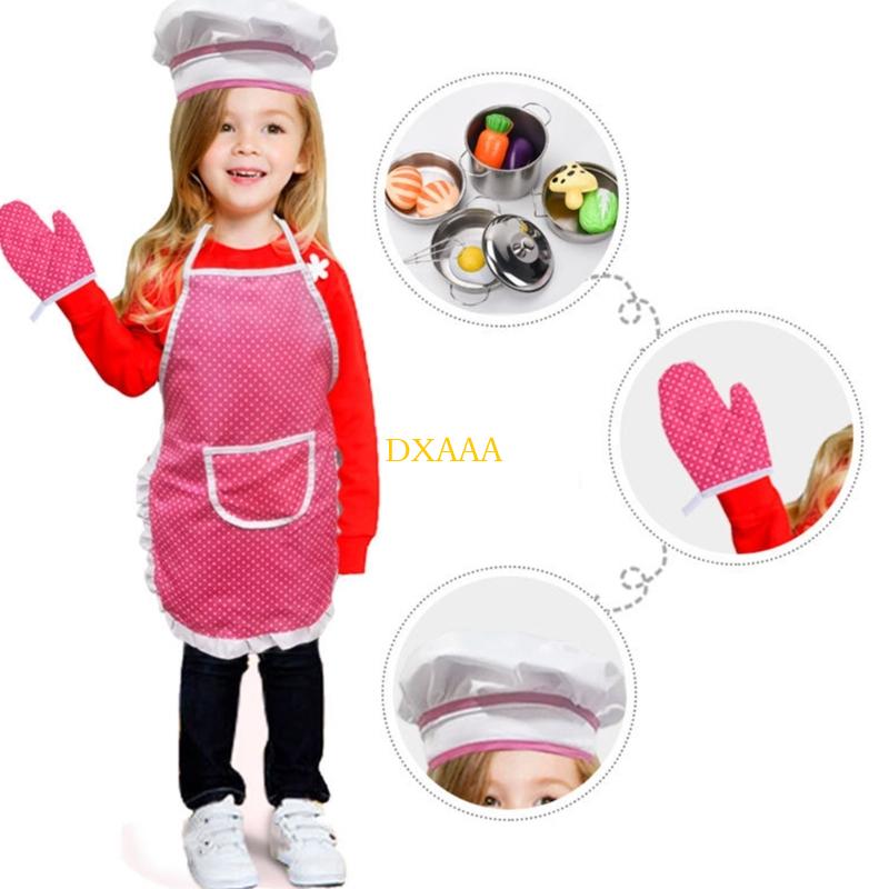 DXAA Chefs Costume Set Kids Co – обзор и цена Kitchen Kids Baking Set