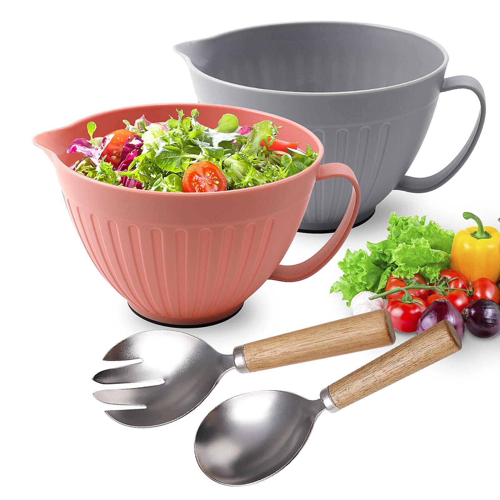 Миска для смешивания с носиком – обзор и цена Kitchen Baking Bowls