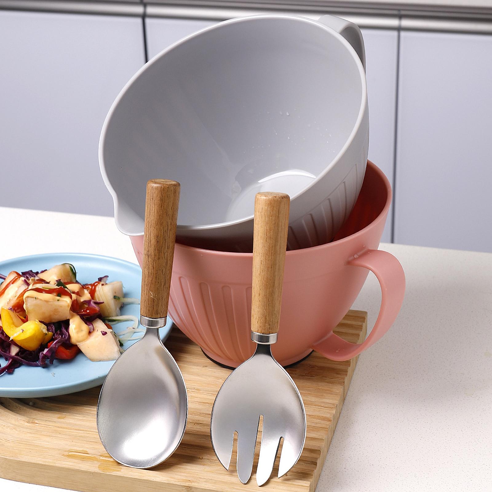 Миска для смешивания с носиком – обзор и цена Kitchen Baking Bowls